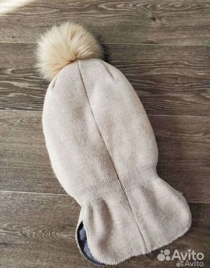 Шапка шлем. Возраст 3-4 г