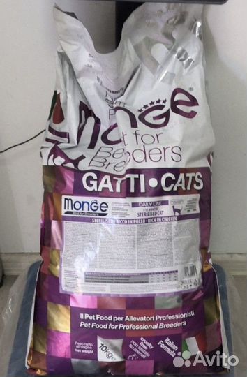Корм для стерилизованных кошек Monge