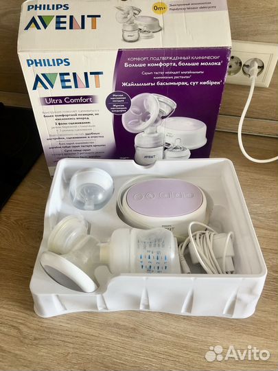 Молокоотсос avent электрический
