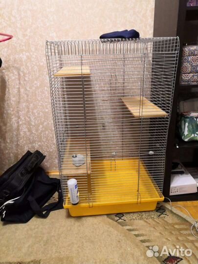Клетка для шиншиллы бу