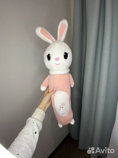 Мягкая игрушка-подушка зайка 65 см