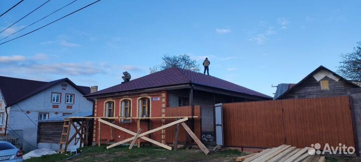 Кровля кровельные работы монтаж крыши крыша