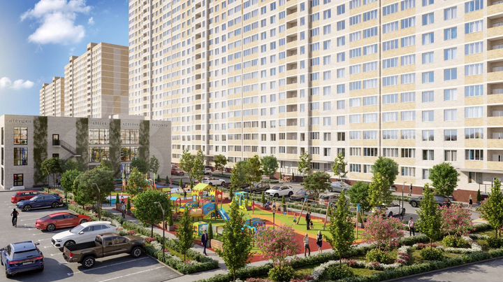 Квартира-студия, 25,6 м², 5/24 эт.