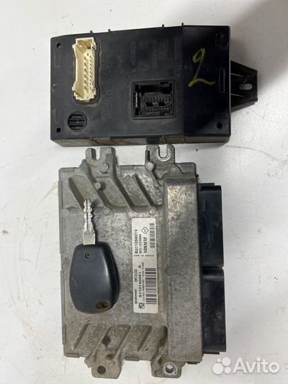 Блок управления двигателем Renault Logan lsra K4M