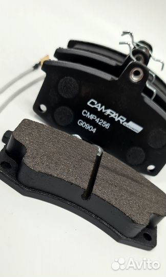 Колодки тормозные передние ваз 2110-12 с датчиком