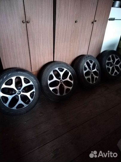 Колеса на дисках renault kaptur, Nissan terrano