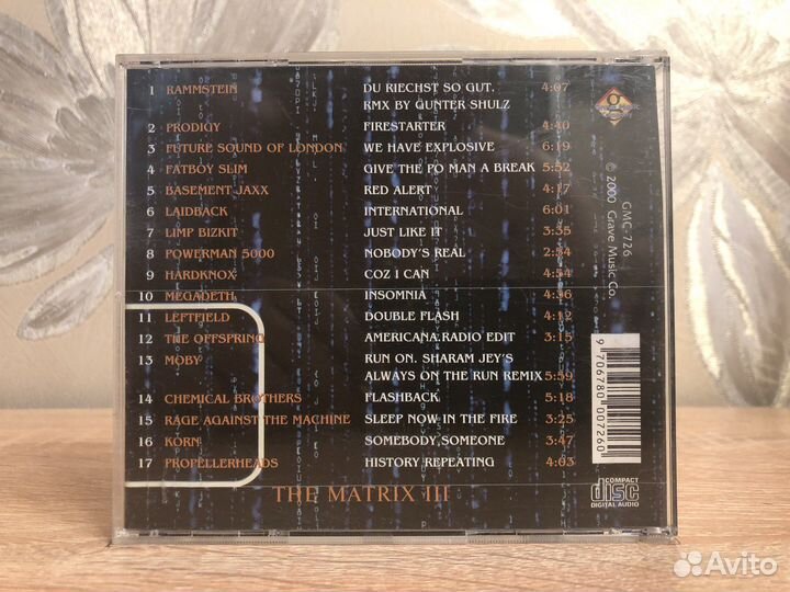 CD Various - The Matrix III / Саундтрек