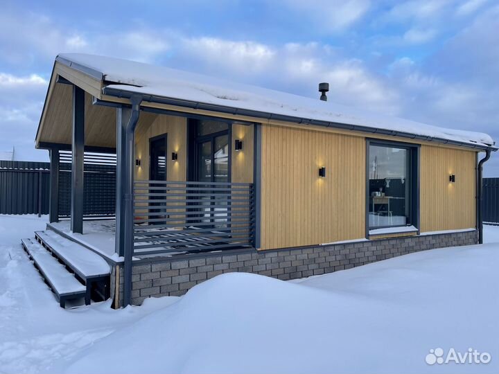 Модульный дом-баня 51 кв.м