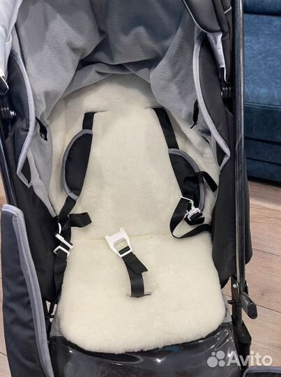 Санки deluxe чёрные