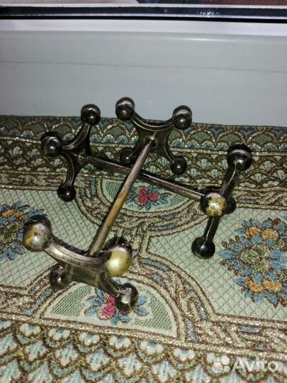 Подставки под столовые приборы 2 серебрение 19 век