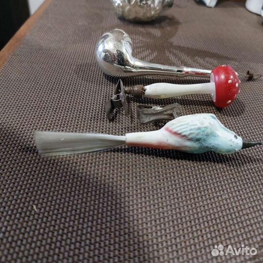 Елочные игрушки СССР и гдр