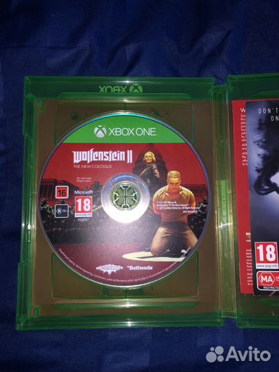 Игры на Xbox one wilfenstein ll THE NEW colossus