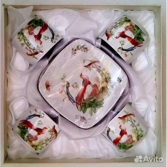 Стильный чайный сервиз. Новый