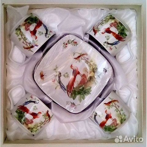 Стильный чайный сервиз. Новый