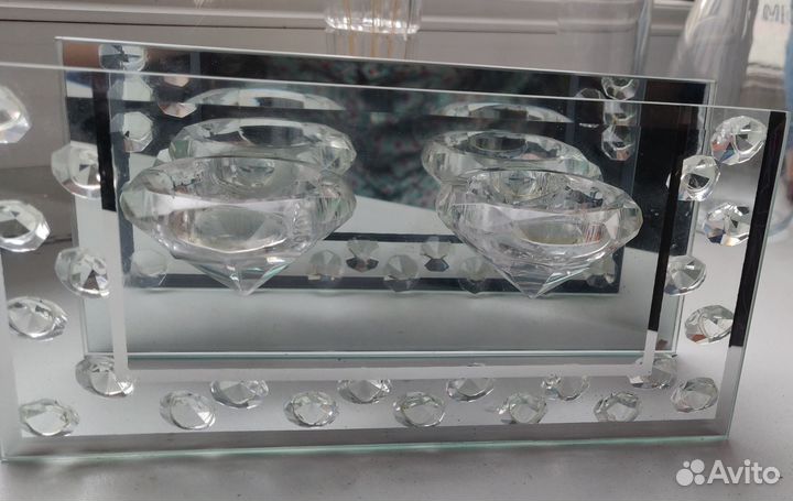 Подсвечник стекло