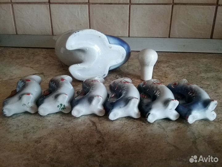 Фарфоровые Рыбки СССР