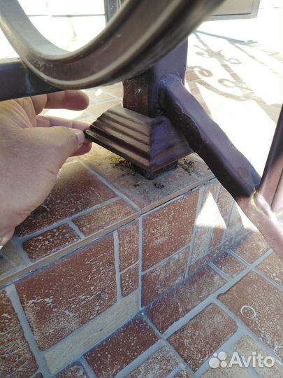 Кованные перила для террасы