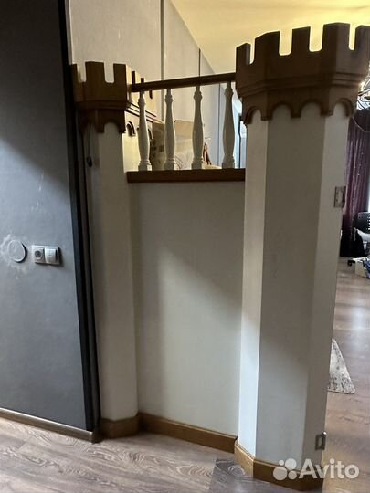Детская кровать замок