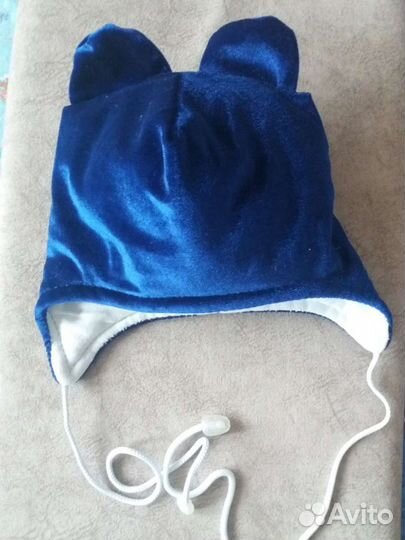 Комбенизон, шапка, тоненький комбенизон