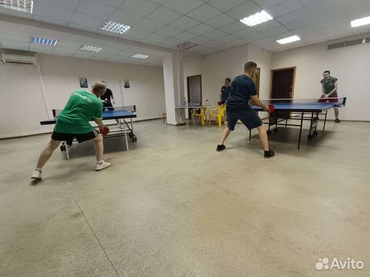 Настольный теннис в Воронеже