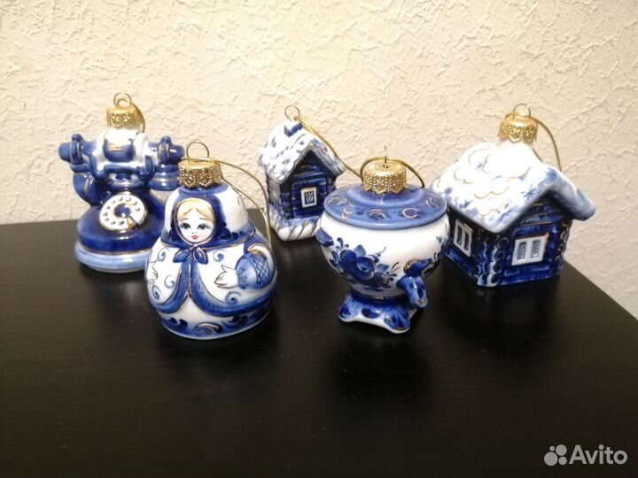 Ёлочные игрушки Лефортовский фарфор