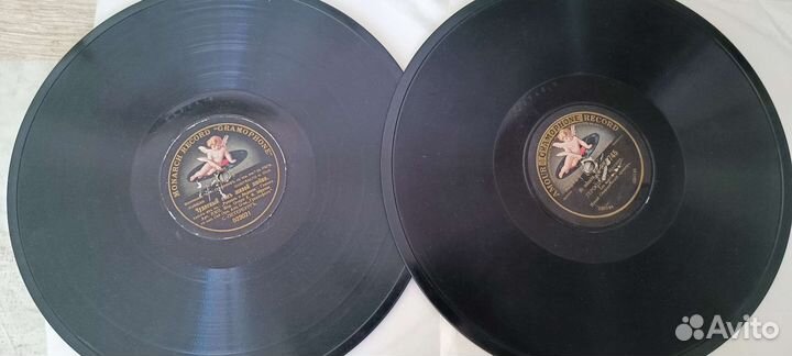 Старинные пластинки