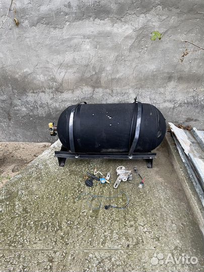 Баллон метана и редуктор