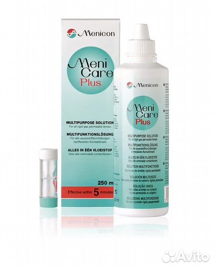 Жидкость для ухода за жесткими линзами