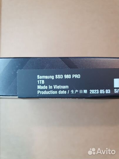Ssd Samsung 980 PRO M.2 Nvme Новые