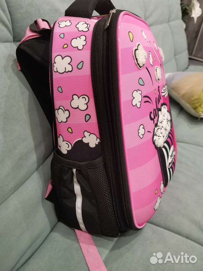 Рюкзак школьный для девочки hatber