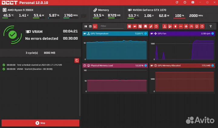 Asus ROG strix GTX 1070 gaming OC