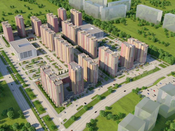 2-к. квартира, 56,5 м², 5/21 эт.