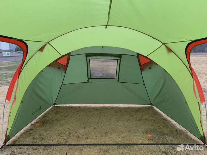 Палатка 2-х комнатная, 6 местная для семьи с дет