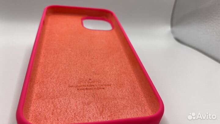 Чехол на iPhone 14 Silicon Case Shiny Pink
