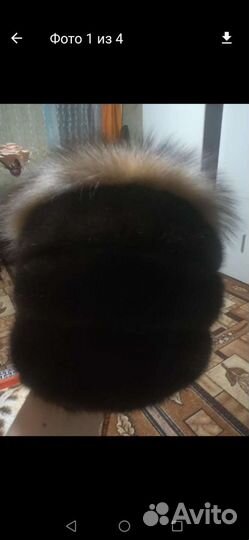 Шапка норковая женская