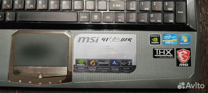 Игровой ноутбук msi gt683dxr