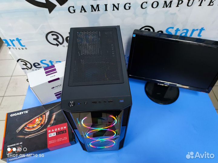Современный игровой(8 ядер RX570 8gb DDR4 16gb)