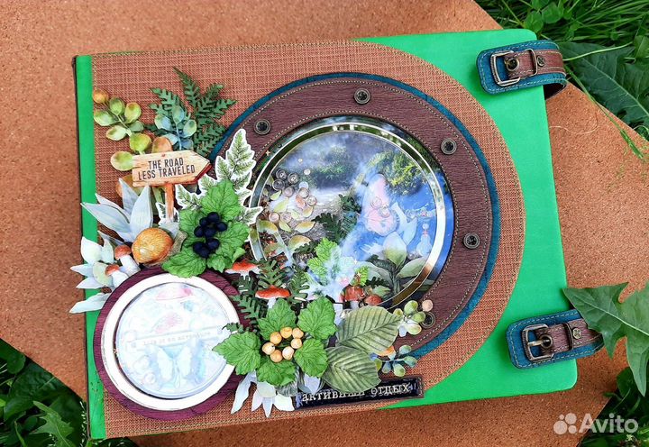 Скрапальбом фотоальбом подарок