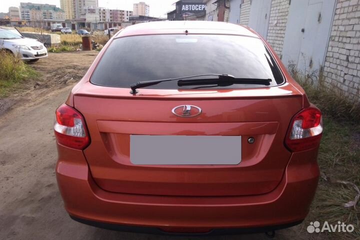 Спойлер-лип Лада Гранта, лифтбек, нижний