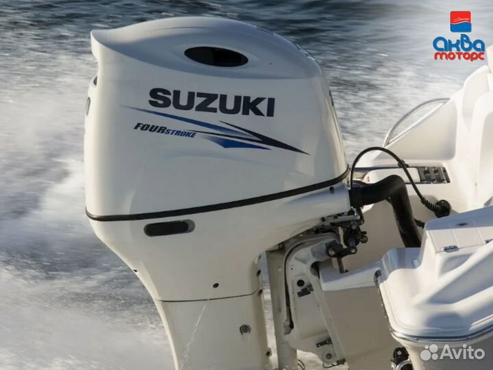 Лодочный мотор Suzuki (Сузуки) DF200ATX, белый