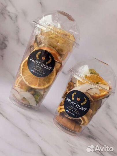 Сушенные фрукты, фрипсы, пастила