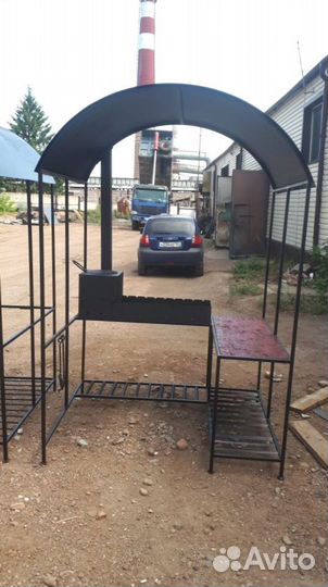 Мангалы под навесом