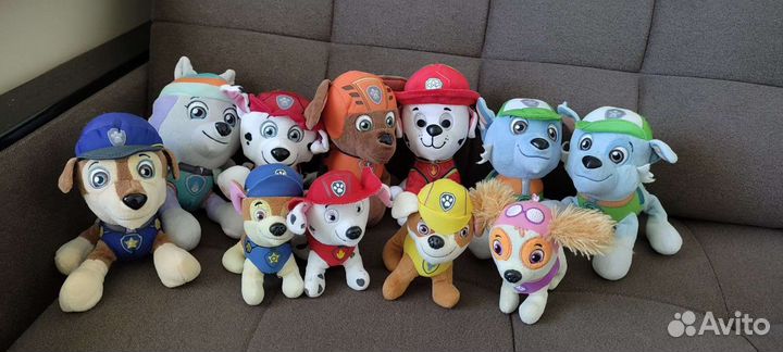 Щенячий патруль мягкие игрушки