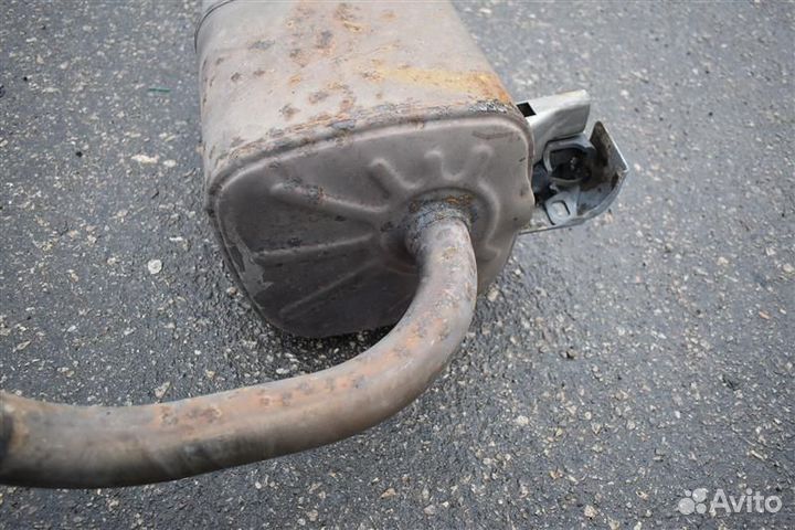 Глушитель Renault Scenic 2 поколение (рестайлинг)