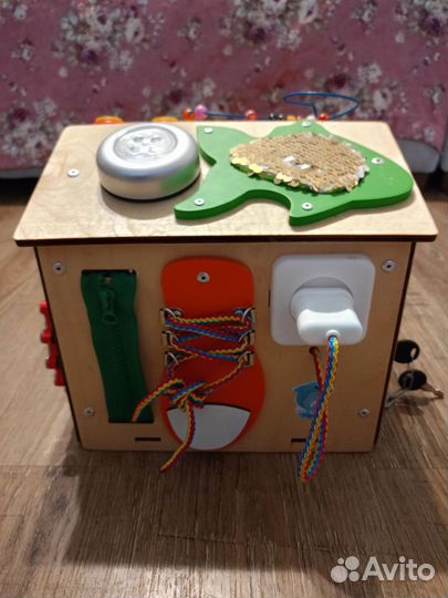 Бизиборд домик большой