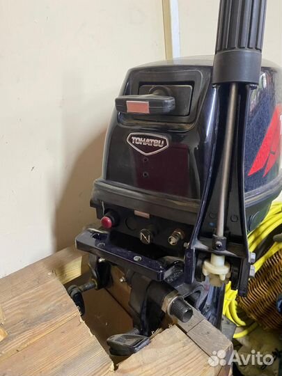 Лодочный мотор тохатсу, прицеп,лодка