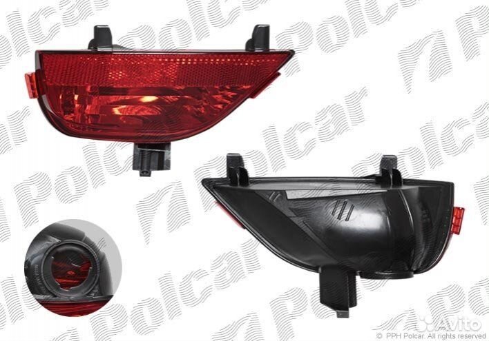 Фонарь правый задний в бампер Renault Laguna 3