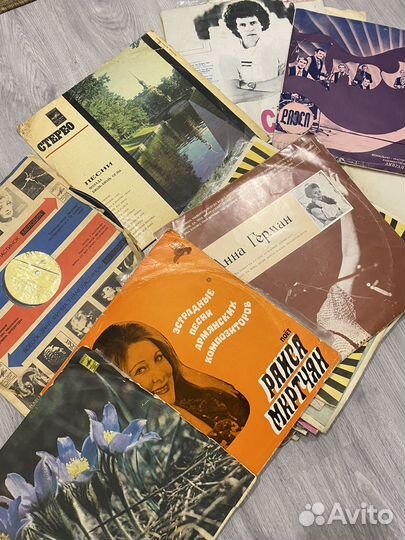 Виниловые пластинки СССР одним лотом