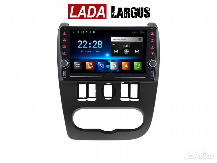 Topway ts10 LADA Largus LTE CarPlay 3/32gb