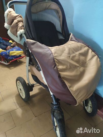 Коляска 2в1 aneco venezia